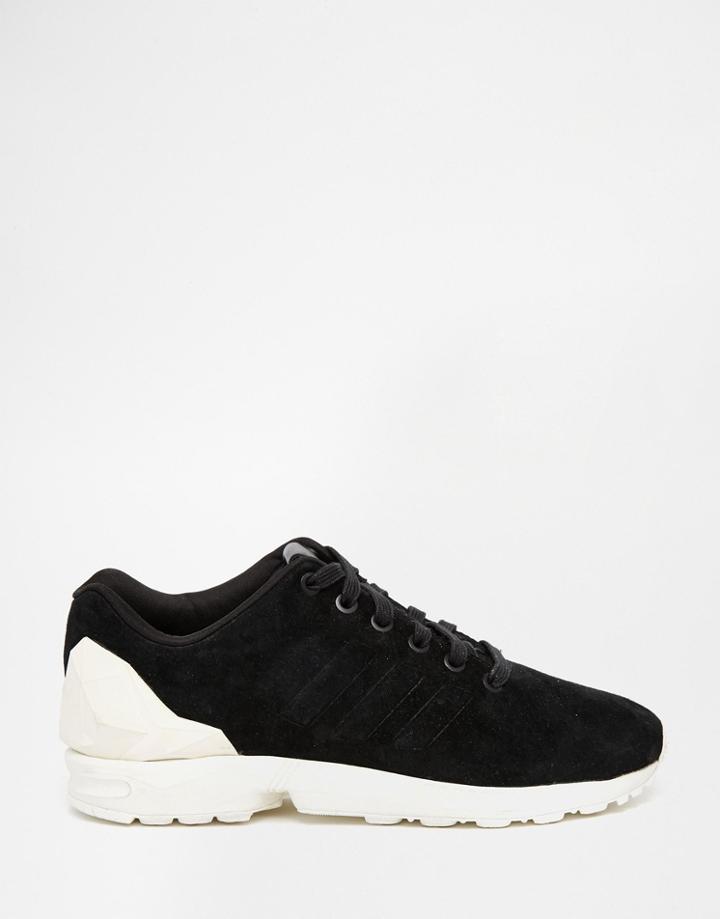Adidas Originals Black Zx Flux Jewel Sneakers - Black