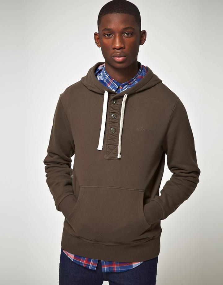 Ben Sherman Hoodie-green