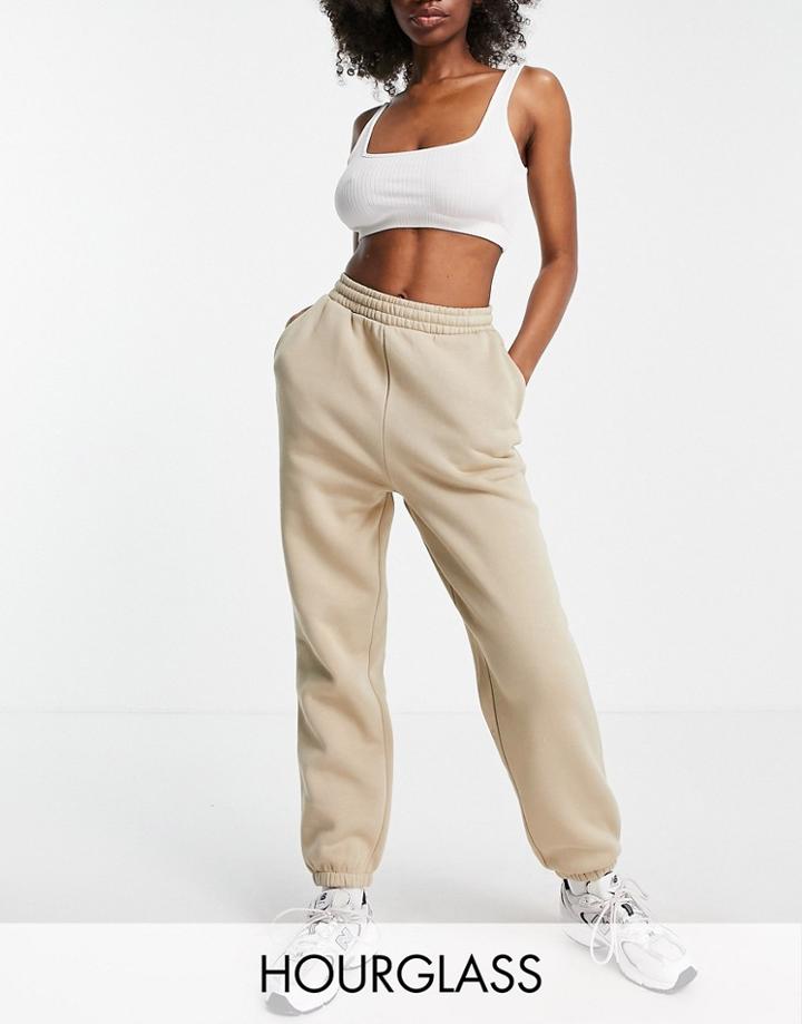 Asos Design Hourglass Ultimate Sweatpants In Neutral