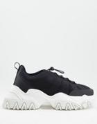 Asos Design Extreme Chunky Sneakers In Black