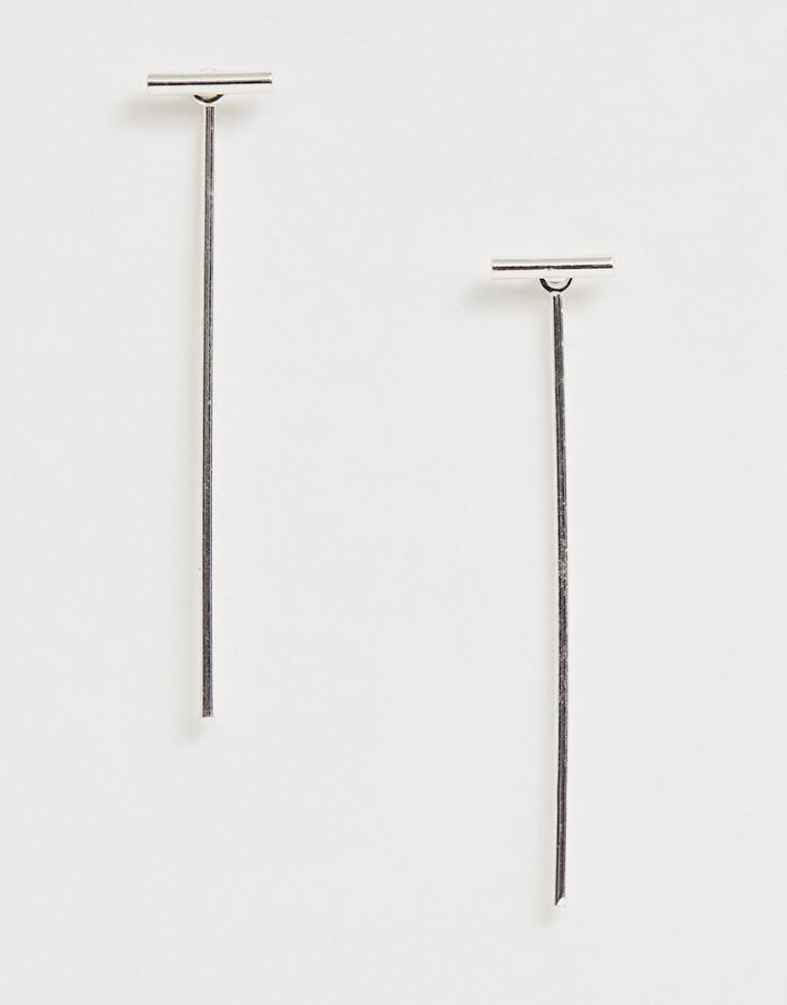 French Connection Drop Bar Earrings