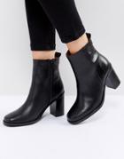 Sixtyseven Black Heeled Ankle Boots - Black