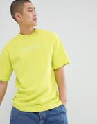 Sweet Sktbs T-shirt In Lime Green - Green