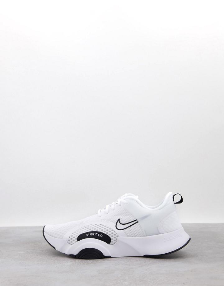 Nike Training Superrep Go Sneakers In White