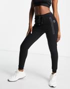 Gympro Apparel Luxury Fitted Sweatpants In Black