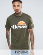 Ellesse T-shirt With Large Logo - Green