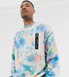 Collusion Tall Reverse Sweatshirt With Paint Splatter-multi