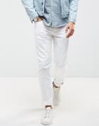 Saints Row Skinny Fit Jeans In White - White