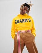 Charm's Hoodie In Yellow With Logo - Yellow