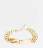 Designb London Id Chain Bracelet In Gold Exclusive To Asos