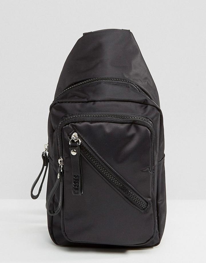 Systvm Petrol Cross Body Bag - Black