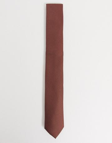 Twisted Tailor Tie In Brown