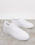 Pull & Bear Sneakers In White
