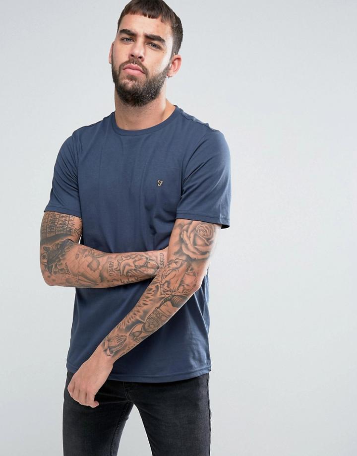 Farah Denny T-shirt - Navy
