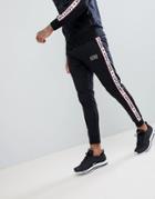 Aces Couture Skinny Joggers With Taping - Black