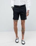 Only & Sons Skinny Smart Shorts - Black