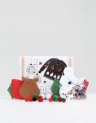 Fizz Make Your Own Holidays Sweater Kit - Multi