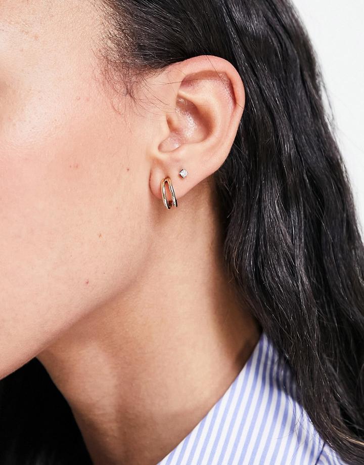 & Other Stories Hoop Earrings In Gold