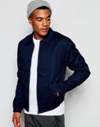 New Look Harrington Jacket In Blue - Blue