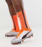 Puma One 4 Synthetic Soccer Boots - Orange