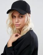 New Era 9forty Clean Cap In Black Texture - Black