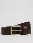 Selected Brook Leather Belt - Brown