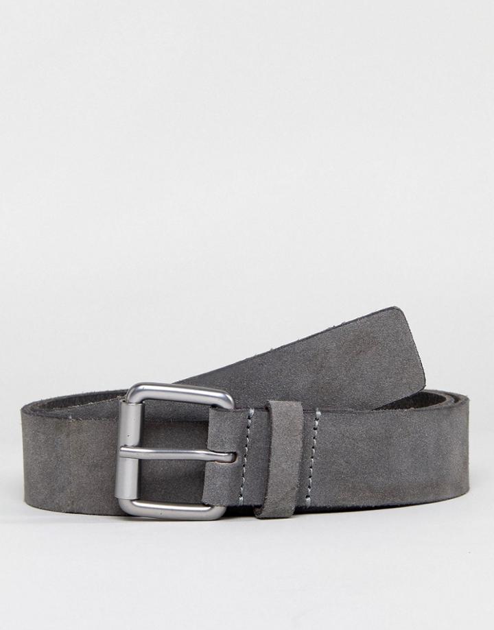 Esprit Suede Belt - Gray