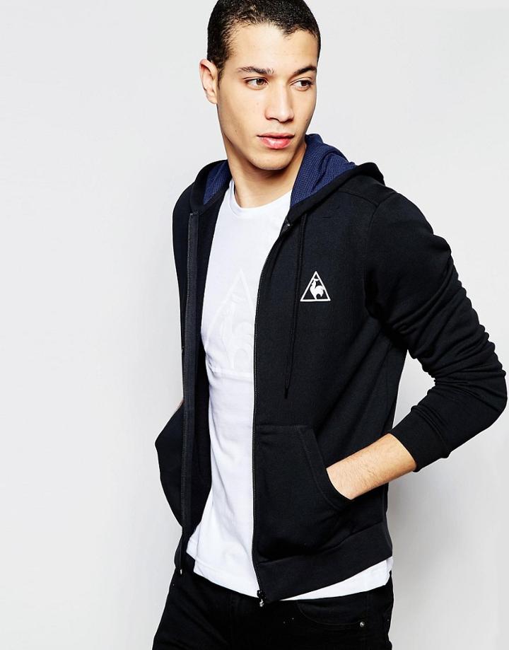 Le Coq Sportif Hoody In Black 1610189 - Black