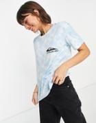 Quiksilver Wave Pro Short Sleeve T-shirt In Pastel Blue-blues