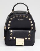 Carvela Mini Backpack With Gems - Black