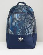 Adidas Originals Geology Print Backpack - Navy