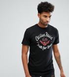 Jacamo Tall T-shirt With Graphic Print In Black - Black