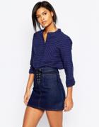 Vila Checked Shirt - As Sample
