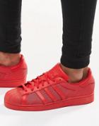 Adidas Originals Superstar Sneakers In Red B42621 - Red