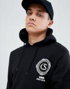 Kidda By Christopher Shannon Logo Hoodie In Black - Black
