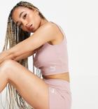 Puma Ribbed Legging Shorts In Pink - Exclusive To Asos