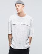 Sixth June T-shirt With Front Pocket - White