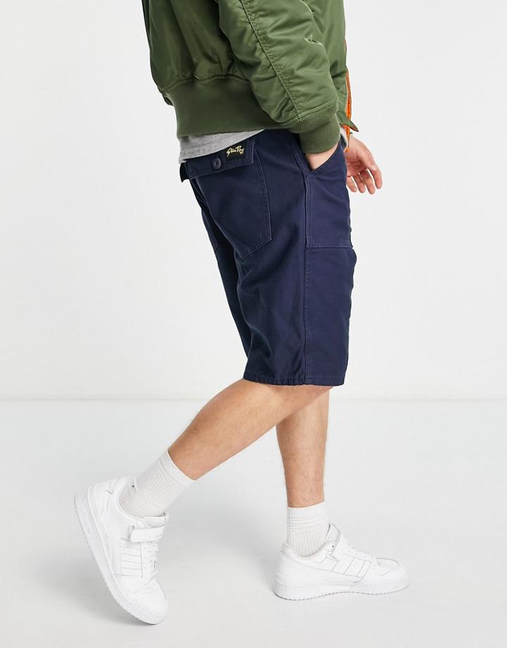 Stan Ray Fat Shorts In Navy