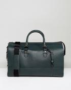 Ted Baker Panthea Carryall In Leather - Green