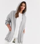 Micha Lounge Oversized Hoodie With Toggle Detail