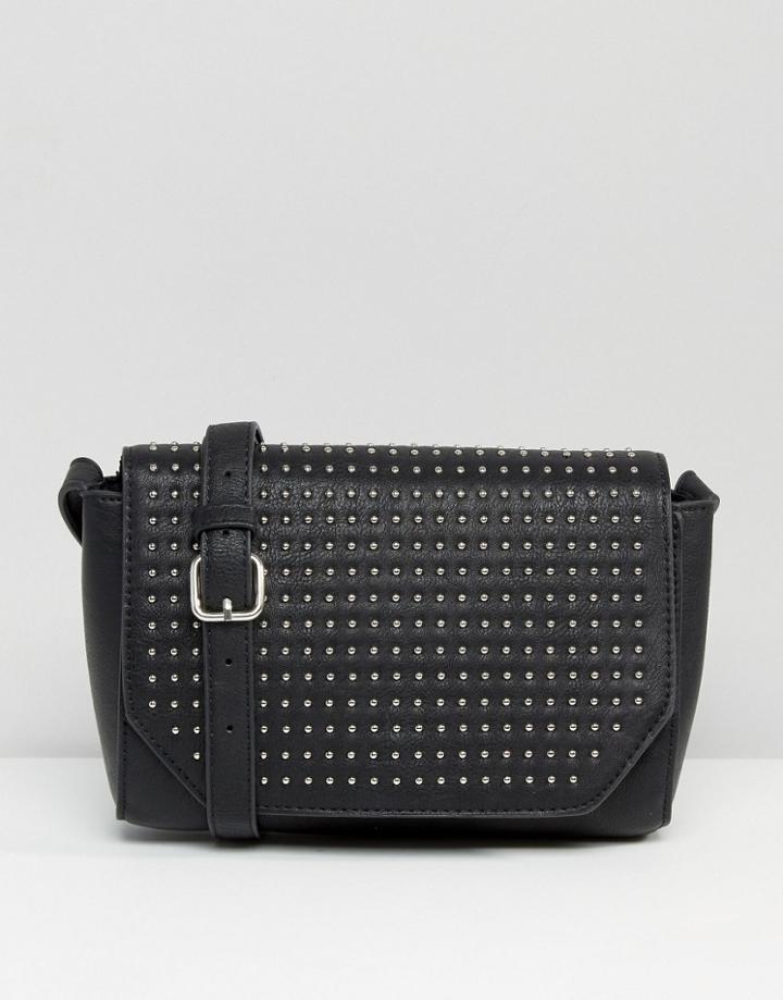 Pimkie Studded Crossybody Bag - Black