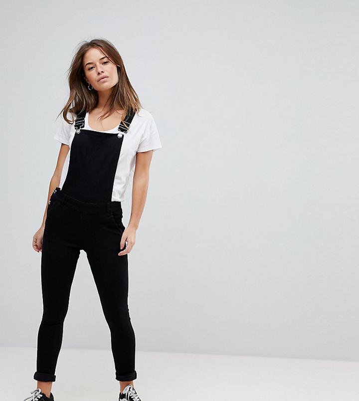 Noisy May Petite Overall-black