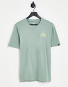 Element Burkett T-shirt In Teal-green