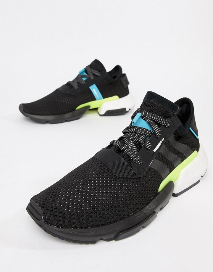 Adidas Originals Pod-s3.1 Sneakers In Black Aq1059 - Black
