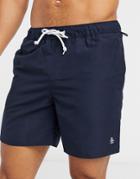 Original Penguin New Daddy Swim Shorts In Dark Sapphire-blue