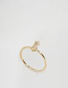 Orelia Pineapple Ring - Gold