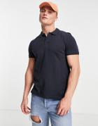 Wrangler Polo Shirt-navy