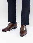 Ted Baker Murain Leather Oxford Shoes In Brown - Brown