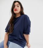 Ax Paris Plus Swing Top - Navy