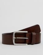 Royal Republiq Double Patriot Leather Belt In Brown - Brown